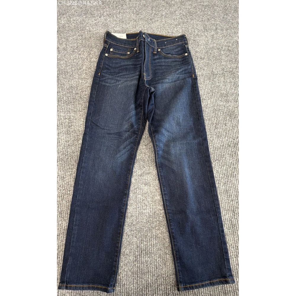 Abercrombie & Fitch Blue Straight Stretch Denim Jeans - Size 30W x 30L.